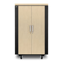 APC NetShelter CX 24U Soundproof Server Rack Enclosure – TAA Compliant, 100–240V, Grey