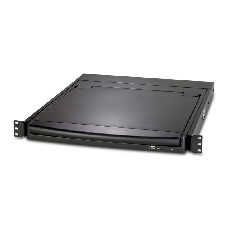 APC NetShelter 1U Rack LCD Console, 19", USB/PS2, Black – AP5719
