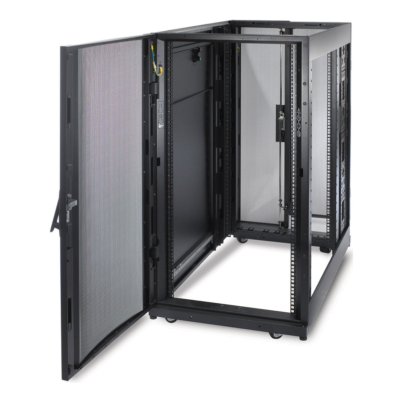 APC NetShelter SX 24U Rack Enclosure, Black, 1198.5H x 600W x 1070D mm, TAA Compliant