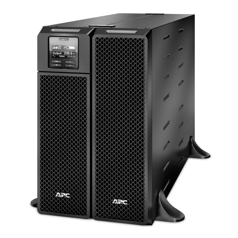 APC Smart-UPS On-Line, 5kVA, Tower, 208V, 4x C13 & 4x C19 IEC, Ext. Runtime, Network Card