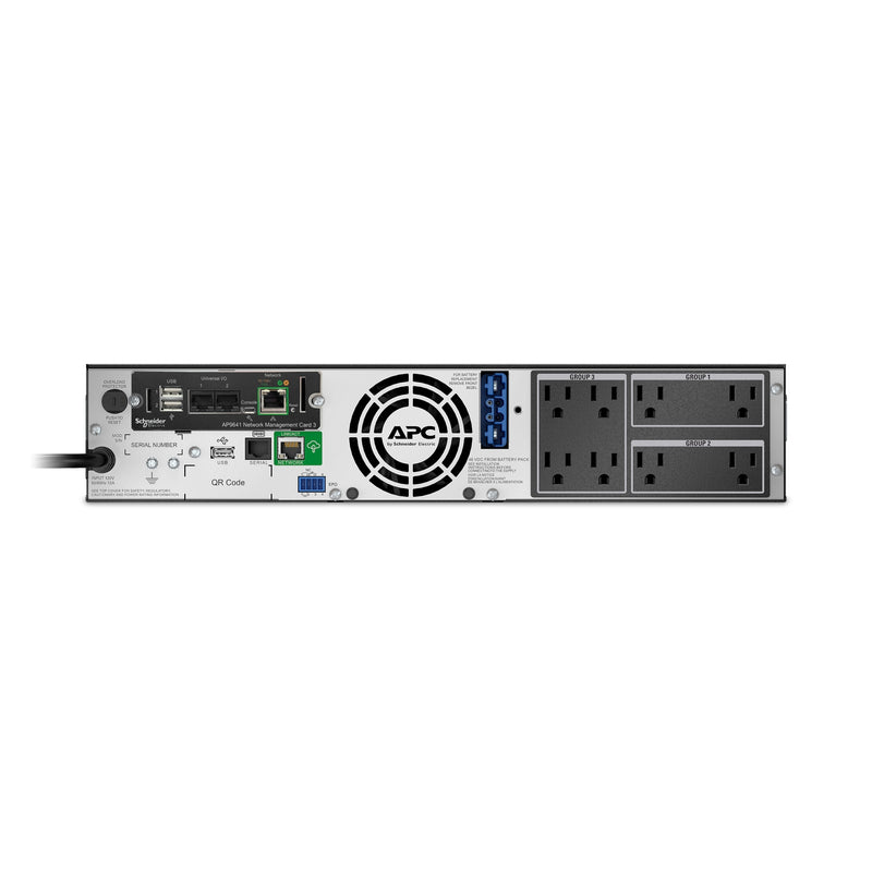 APC Smart-UPS X 1500VA, Rack/Tower 2U, 120V, 8x 5-15R, SmartConnect + NMC