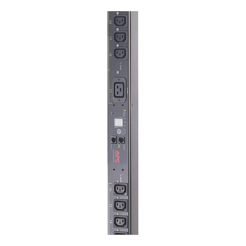 APC Rack PDU, Switched, ZeroU, 12.5kW, 208V, (21) C13 & (3) C19, 10ft Cord