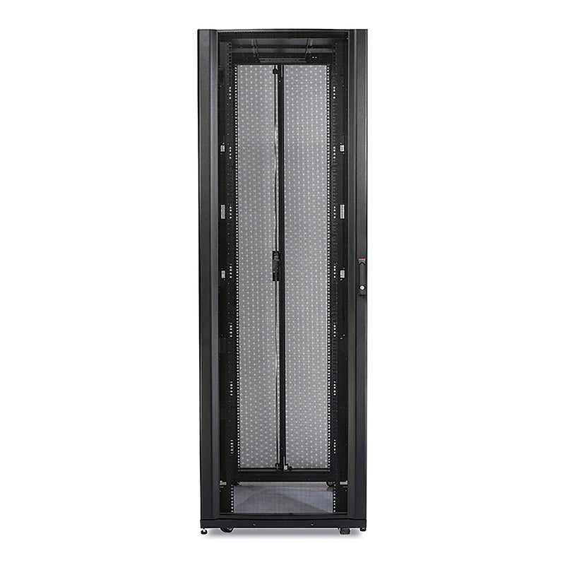 APC NetShelter SX AR3157X609, 48U Server Rack Enclosure, 750mm x 1070mm, No Sides, Black [TAA]