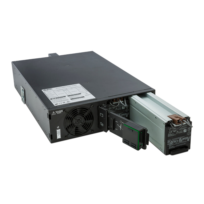 APC Smart-UPS SRT 5kVA 3U Rackmount, 208V, 4x C13+4x C19, W/ Network Card & Rail Kit