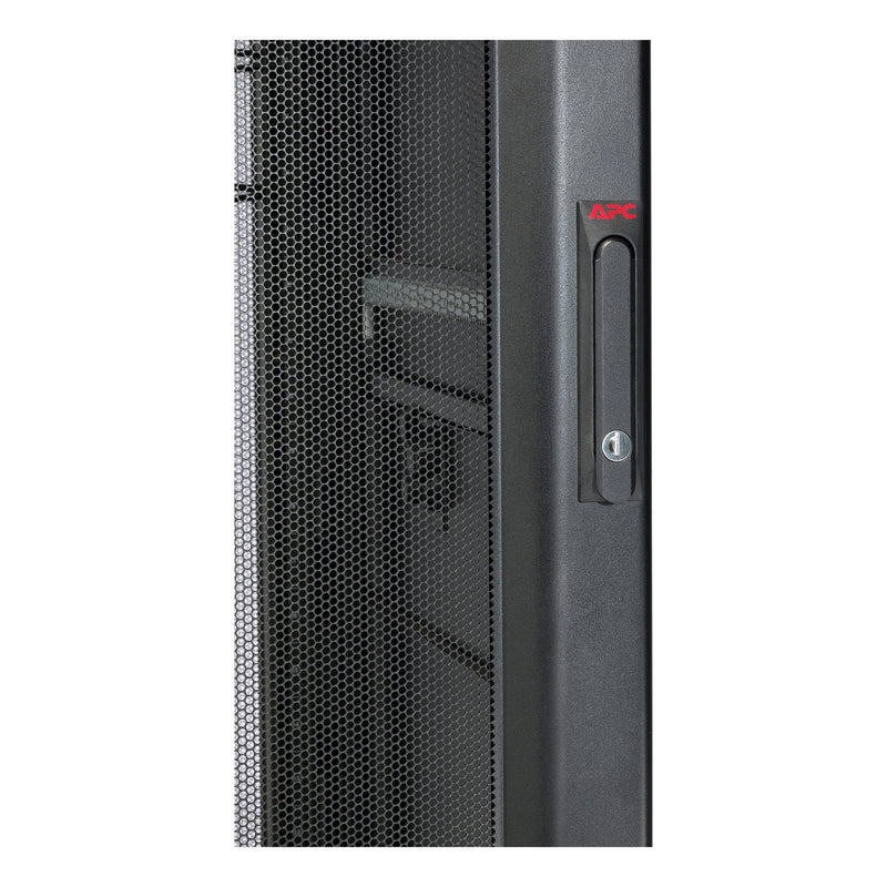 APC NetShelter AV 42U Server Rack Enclosure, 10-32 Threaded Rails, Black