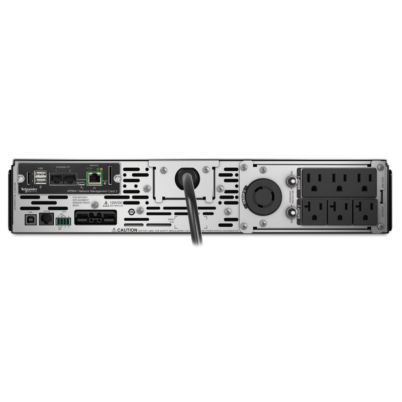 APC Smart-UPS X 3kVA 2U Rack/Tower, 120V, NMC, Extended Runtime, SMX3000RMLV2UNC