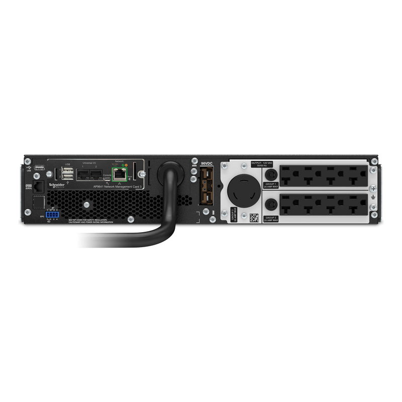 APC Smart-UPS On-Line 3kVA 2U Rackmount UPS, 120V, Network Card, Extended Runtime