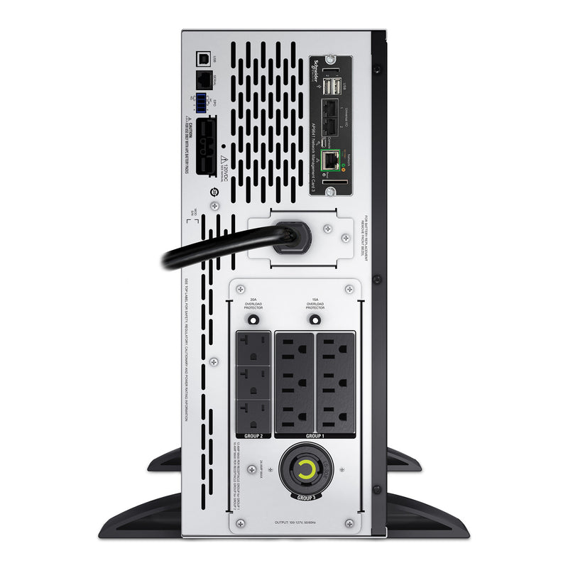 APC Smart-UPS X SMX3000LVNCUS, 3kVA, 120V, Rack/Tower, NMC, Short Depth, TAA