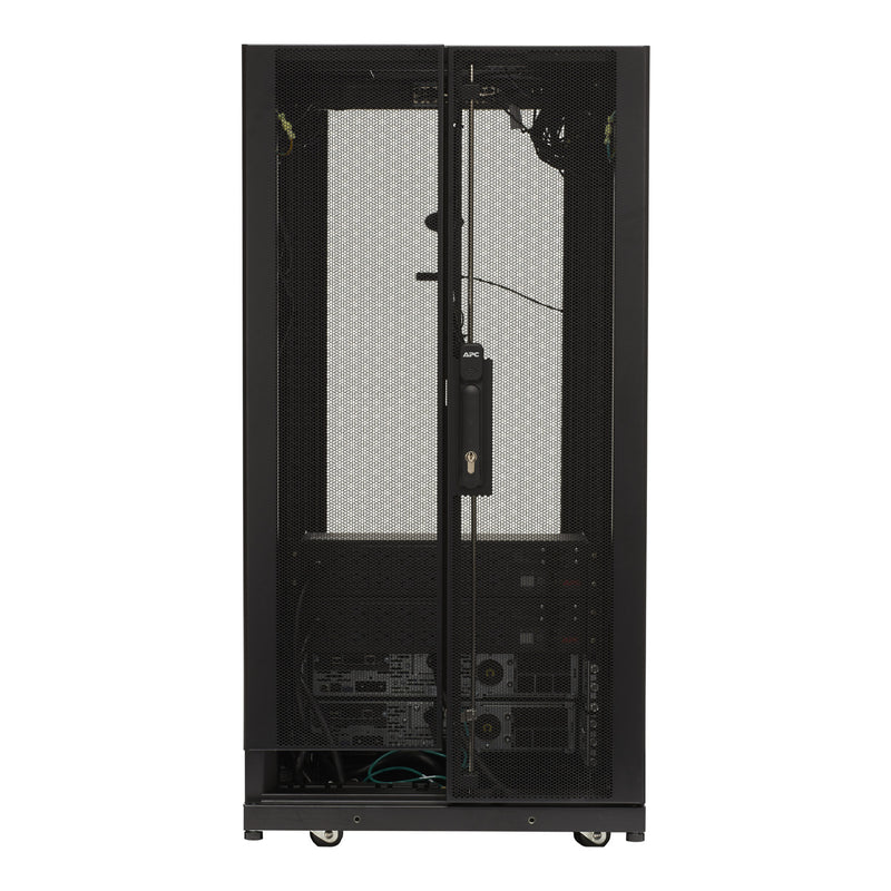 APC 24U Micro Data Center SX Rack with 3kVA UPS, 120V, Pre-Assembled