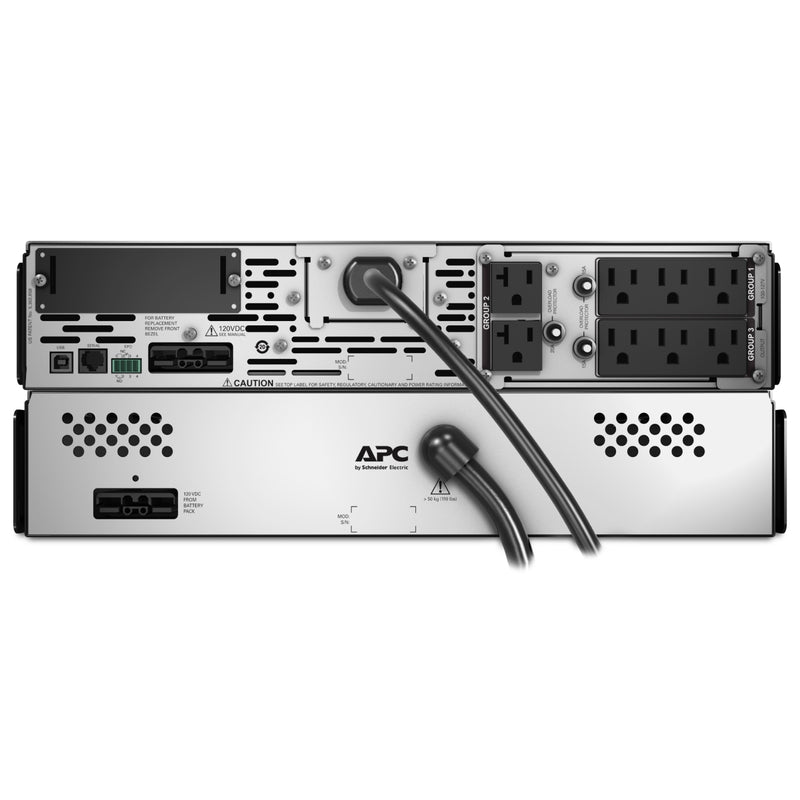 APC Smart-UPS X 2200VA Rack/Tower UPS, 120V, 2U, 8 NEMA Outlets, SmartSlot
