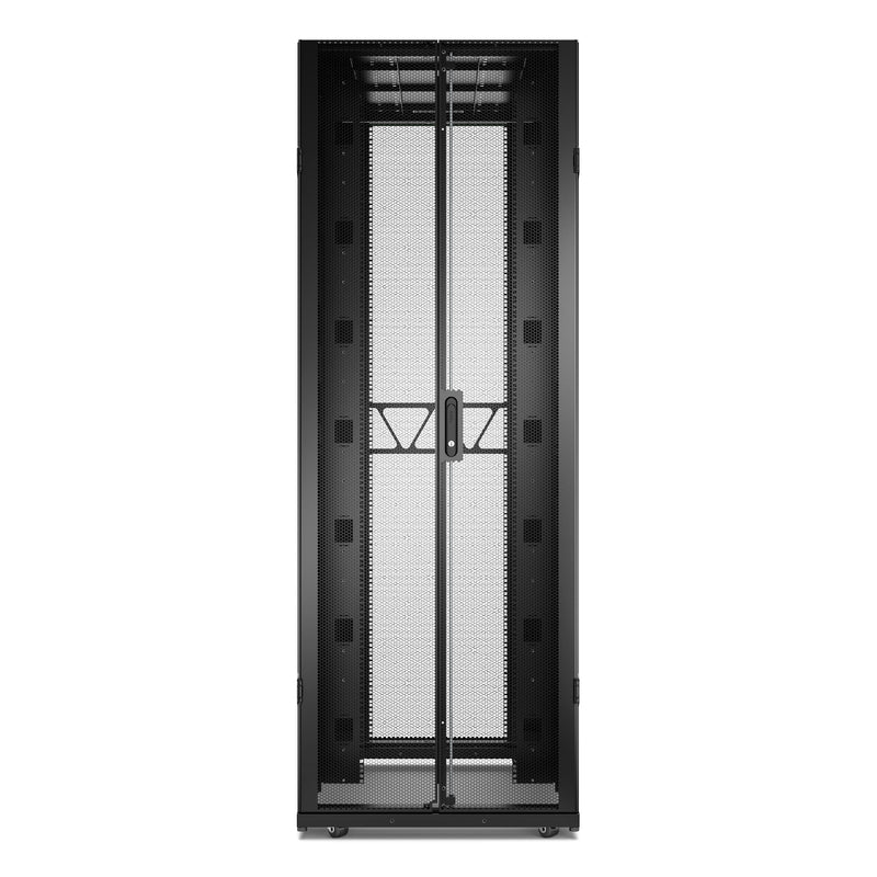 APC NetShelter SX Server Rack Gen 2, 48U, 2258H x 800W x 1200D mm, with Sides, Black [TAA]