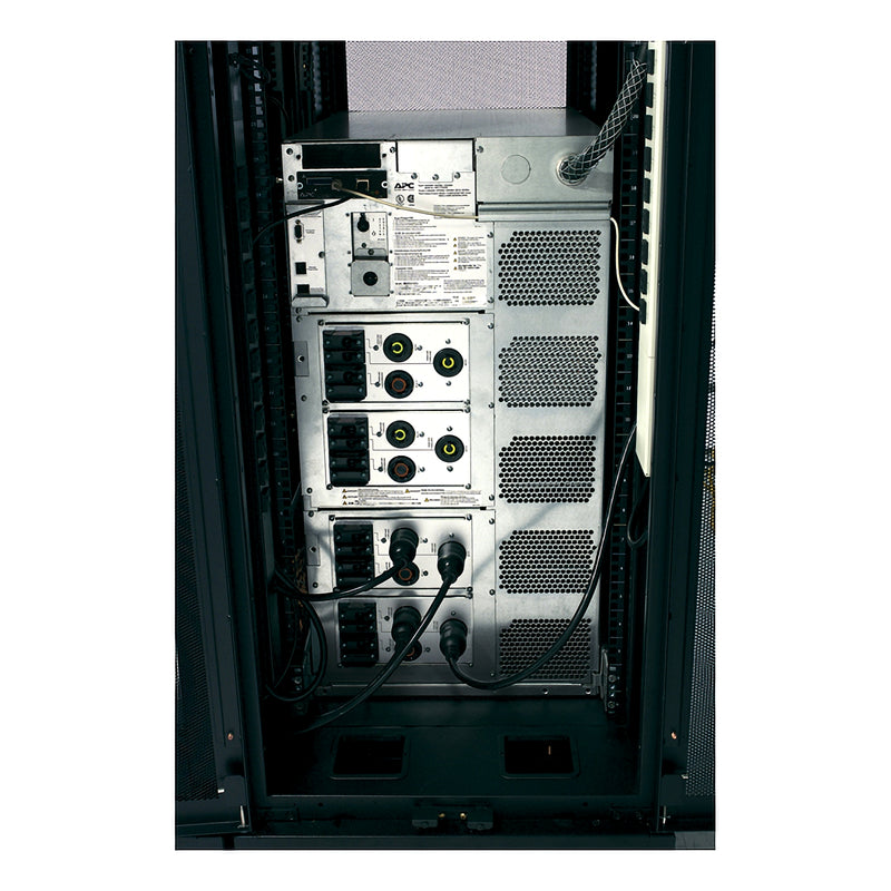 APC Symmetra LX 8 kVA (Scalable to 16 kVA) N+1 Rack-Mount UPS, 208/240 V — Model SYA8K16RMP