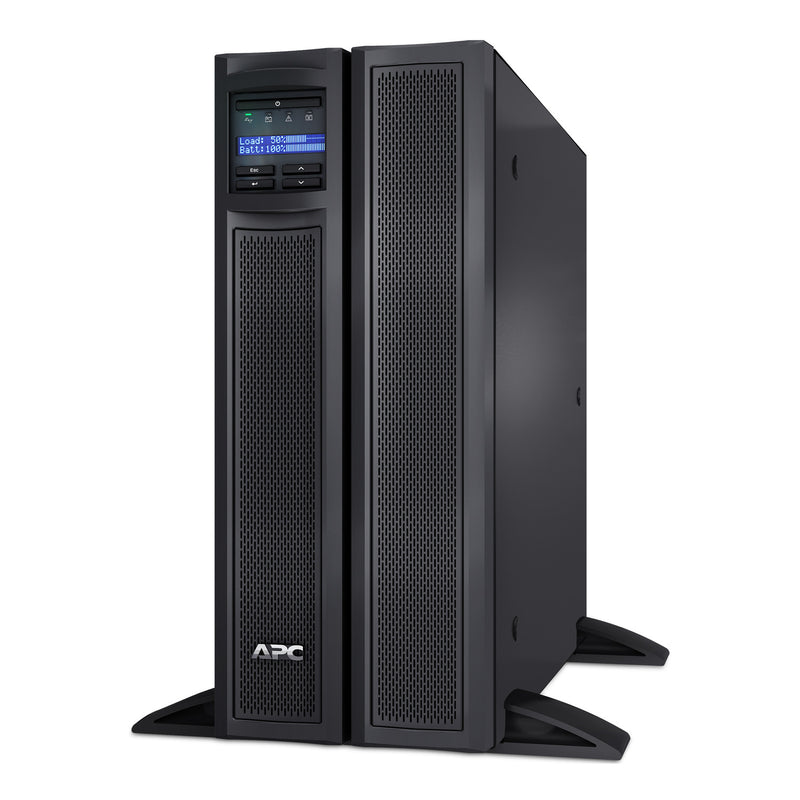 APC Smart-UPS X SMX3000LVNCUS, 3kVA, 120V, Rack/Tower, NMC, Short Depth, TAA