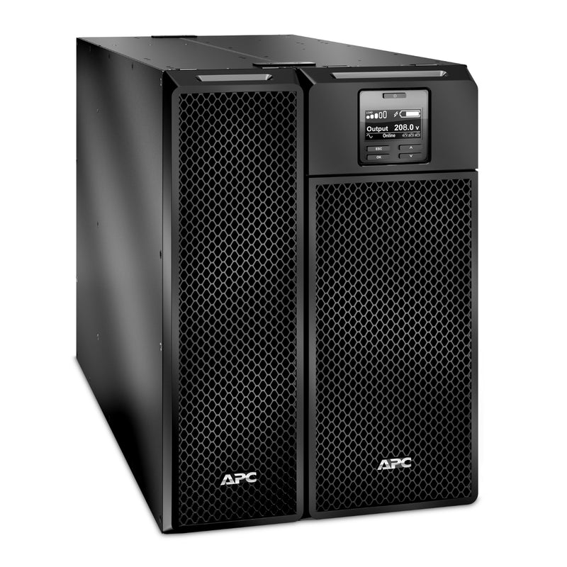 APC Smart-UPS SRT 6kVA Tower UPS, 208V, w/Transformer, NMC, 16x NEMA Outlets