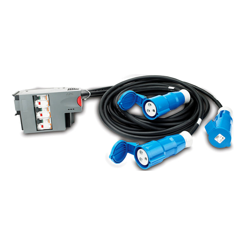 APC PDM2332IEC-3P30R-2 Power Distribution Module, 3-Pole, 32A, 3xIEC309, RCD