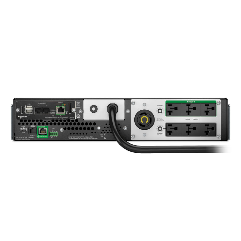 APC Smart-UPS 2200VA, 120V, Lithium-Ion, 2U Rackmount, SmartConnect + NMC