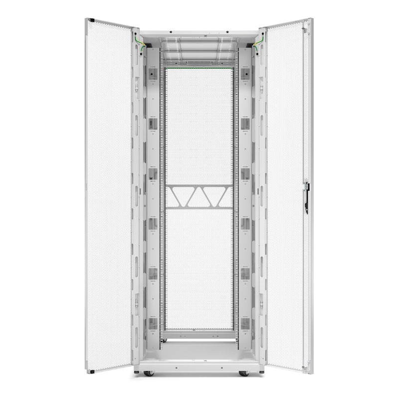 APC NetShelter SX 42U Server Rack Gen 2, 750mm Wide x 1200mm Deep, White [TAA]