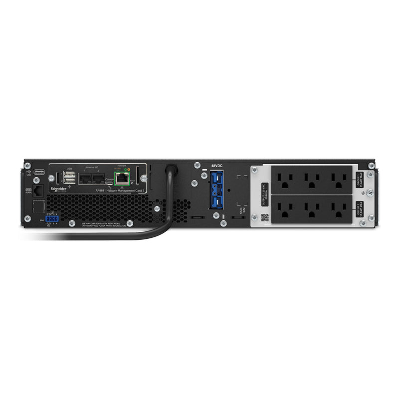 APC Smart-UPS On-Line SRT1000RMXLA – 1000VA/900W, 120V, Rackmount 2U, Network Card, Extended Runtime