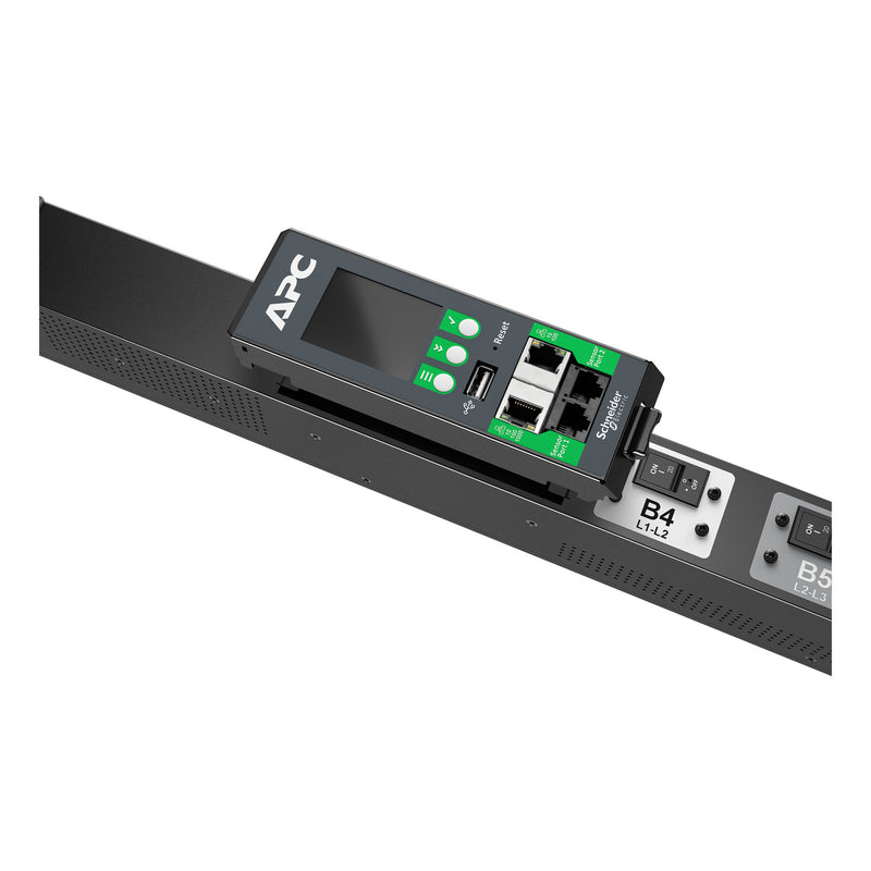APC NetShelter Rack PDU Advanced, Switched, 3PH, 8.6kW, 208V, 48 Outlets, L21-30P