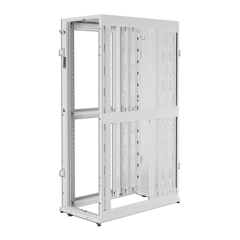 APC NetShelter SX 42U Server Rack Enclosure, 600x1200mm, White [AR3300W]
