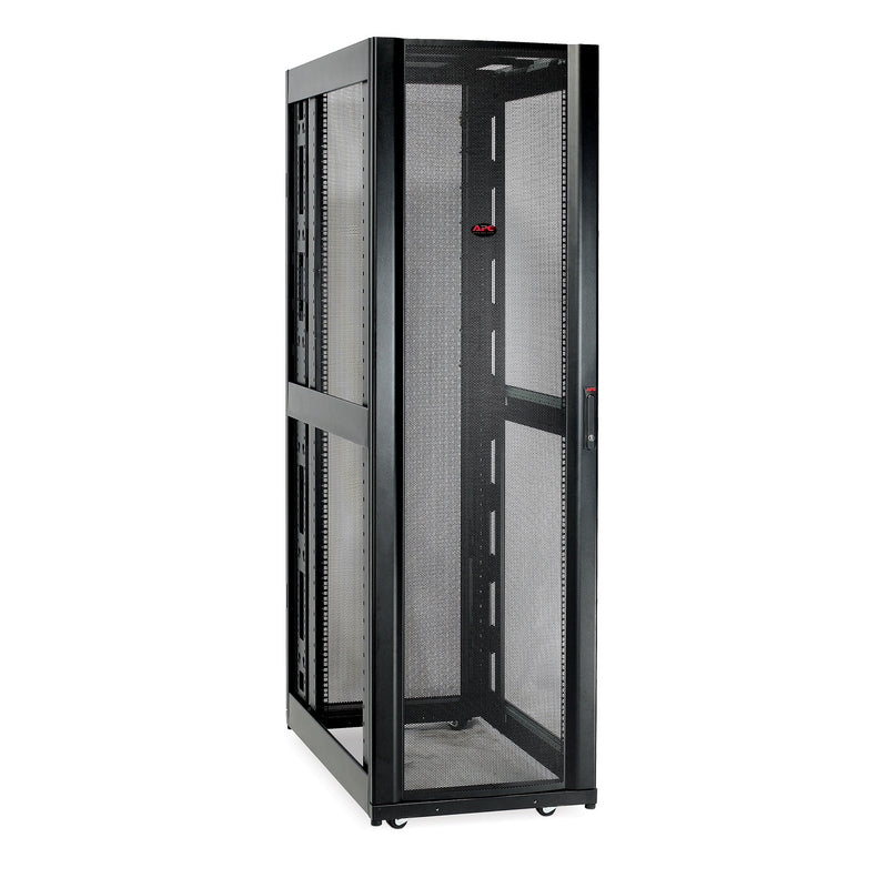 APC AR3100X609 NetShelter SX 42U Server Rack Enclosure – 600 mm W × 1070 mm D, No Side Panels, Black [TAA]