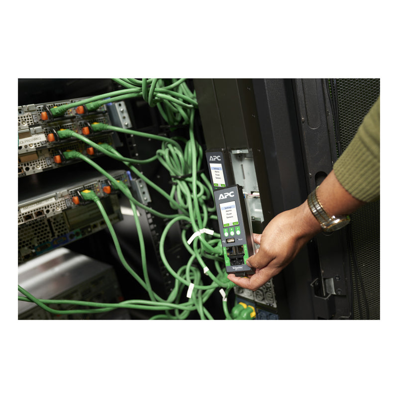 APC NetShelter Rack PDU Advanced, Switched, 3PH, 8.6kW, 208V, 48 Outlets, L21-30P