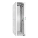 APC NetShelter SX AR3107W, 48U Server Rack Enclosure, White, TAA Compliant
