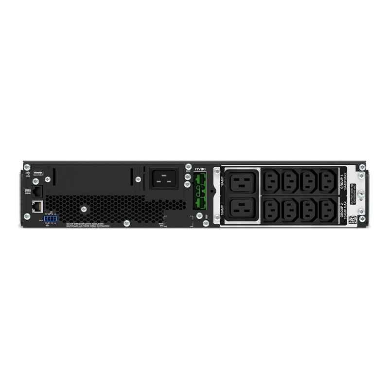 APC Smart-UPS On-Line, 2200VA, 2U Rackmount, 230V, 8x C13 + 2x C19, Extended Runtime