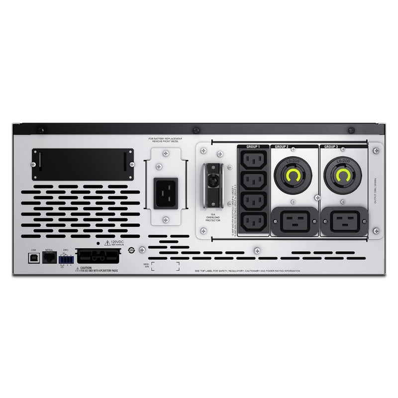 APC Smart-UPS X SMX3000HVTUS, 3kVA/2700W, 4U Rack/Tower, 208V, Extended Runtime, TAA