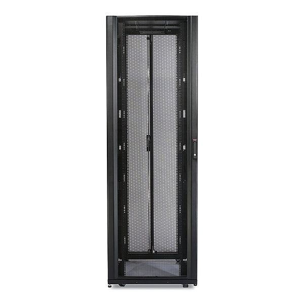 APC NetShelter SX 42U Server Rack Enclosure, 750mm Wide x 1200mm Deep, No Sides, Black [TAA]