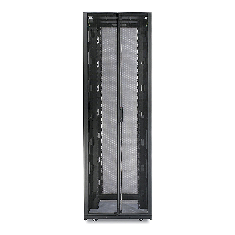 APC NetShelter SX 48U Server Rack Enclosure, 750mm Wide x 1200mm Deep, Without Side Panels, Black (AR3357X609)