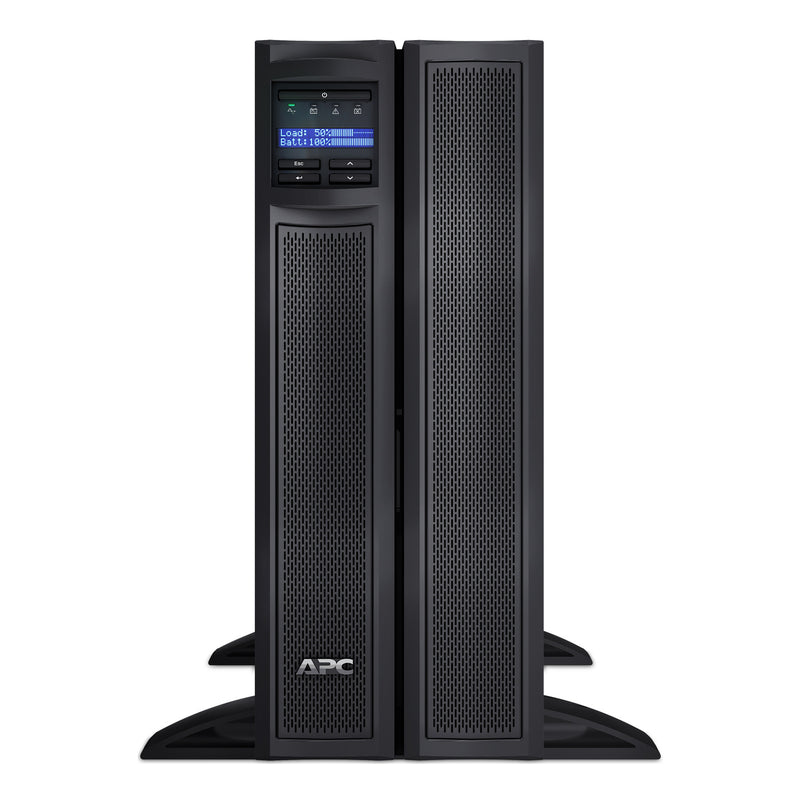 APC Smart-UPS X SMX2200HVNC 2200VA 4U Rack/Tower UPS, 208–240V, 8x C13 + 2x C19, NMC, Extended Runtime