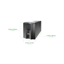 APC Smart-UPS SMT1500CNC, 1500VA, 120V, Tower, LCD, 8 Outlets, SmartConnect & Network Card
