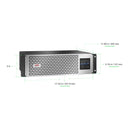 APC Smart-UPS 1500VA 1350W 120V Lithium-ion 3U Rackmount UPS with SmartConnect and SmartSlot