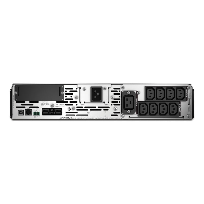 APC Smart-UPS X SMX3000RMHV2U, 3kVA/2700W, 2U Rack/Tower, 208–230V, LCD, SmartSlot