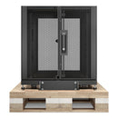 APC NetShelter SX AR3103SP 12U Rack Enclosure, Shock Packaging, Black