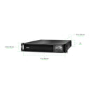 APC Smart-UPS On-Line 3kVA 2U Rackmount UPS, 120V, Network Card, Extended Runtime
