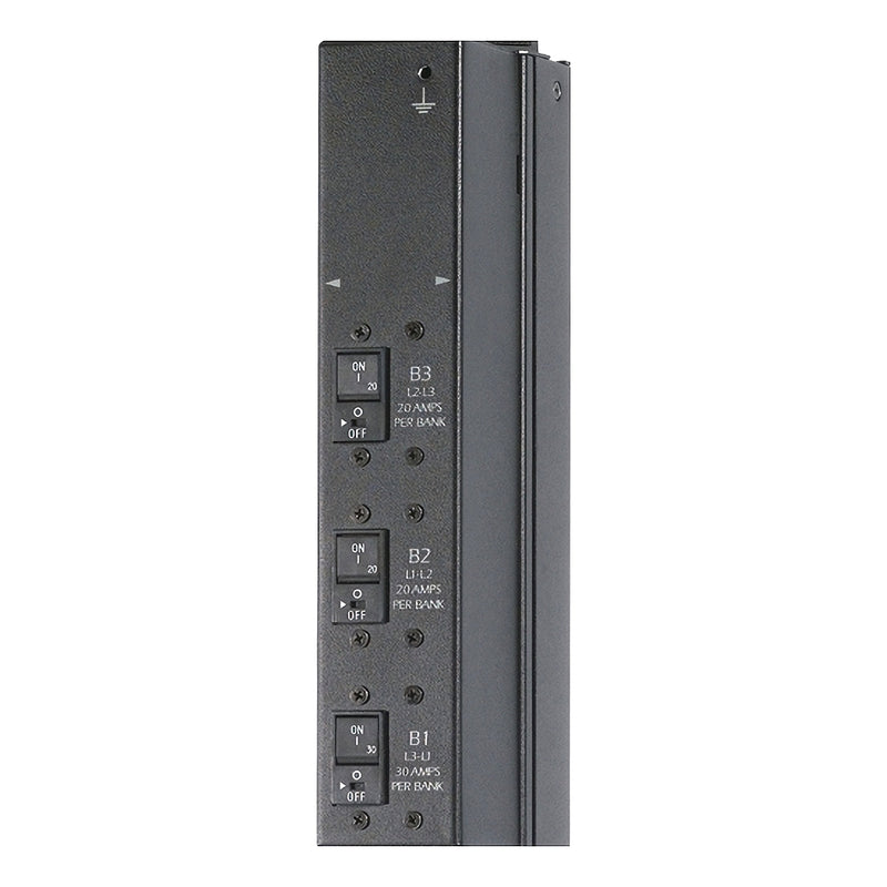 APC Basic Rack PDU, 14.4kW, 208V, Zero U, 24xC13, 4xC19, 2xL6-30R, 10ft Cord