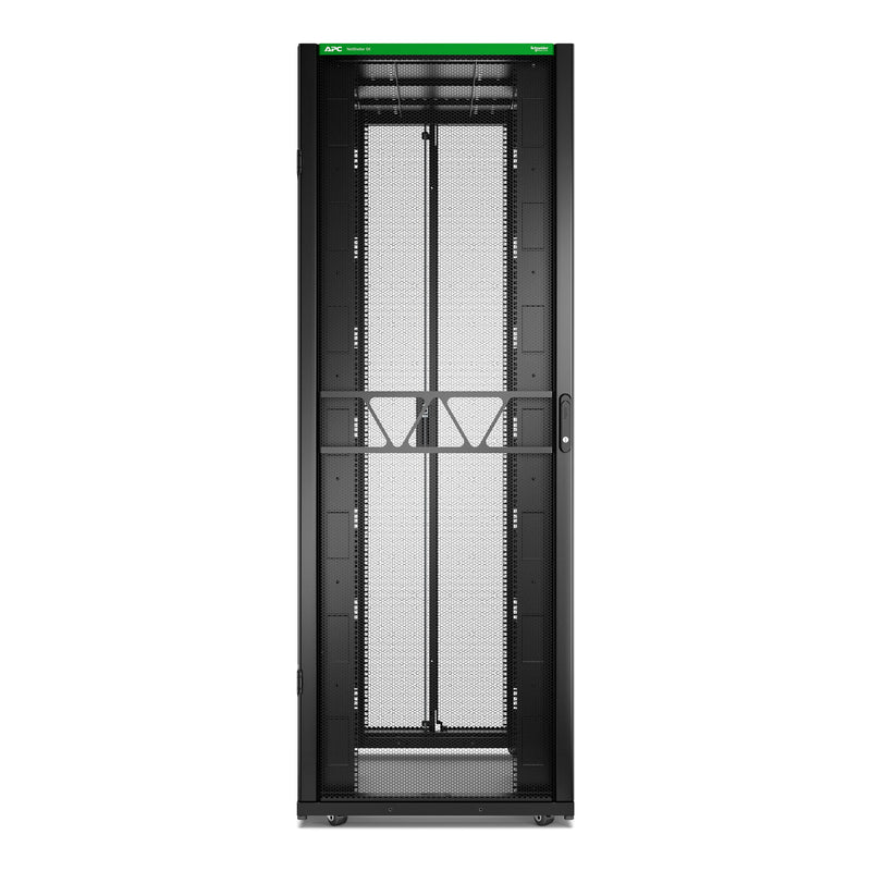 APC NetShelter SX Server Rack Gen 2, 48U, 2258H x 800W x 1200D mm, with Sides, Black [TAA]