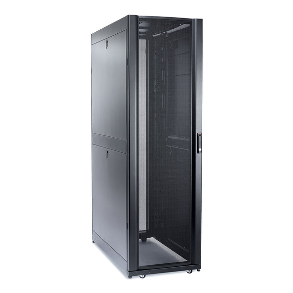 APC NetShelter SX 42U Rack Enclosure with Roof, Sides, and Cable Management – AR3300X721