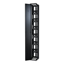 APC AR8635 Performance Vertical Cable Manager — 84" H × 10" W, Single-Sided, Door, for 2- & 4-Post Racks