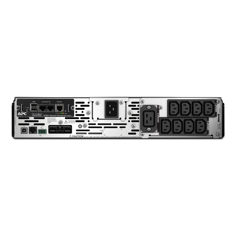 APC Smart-UPS X 3000VA, 208/230V, Rack/Tower 2U UPS with Network Card