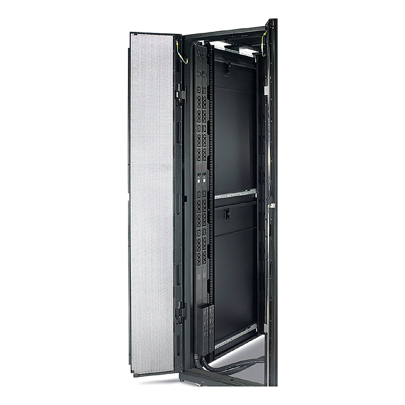 APC Metered Rack PDU, ZeroU, 14.4kW, 208V, 30-Outlets, 10ft Cord – AP7899B