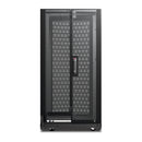 APC NetShelter AV 24U Rack Enclosure, 10-32 Threaded Rails, Black
