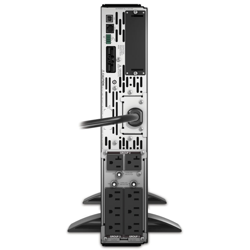 APC Smart-UPS X 2200VA Rack/Tower UPS, 120V, 2U, 8 NEMA Outlets, SmartSlot