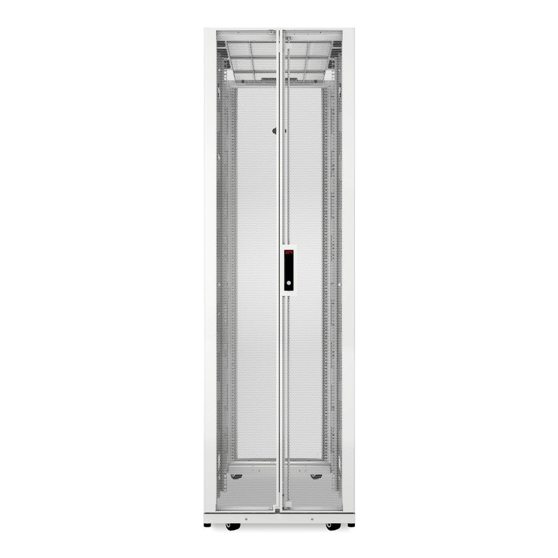 APC NetShelter SX AR3107W, 48U Server Rack Enclosure, White, TAA Compliant