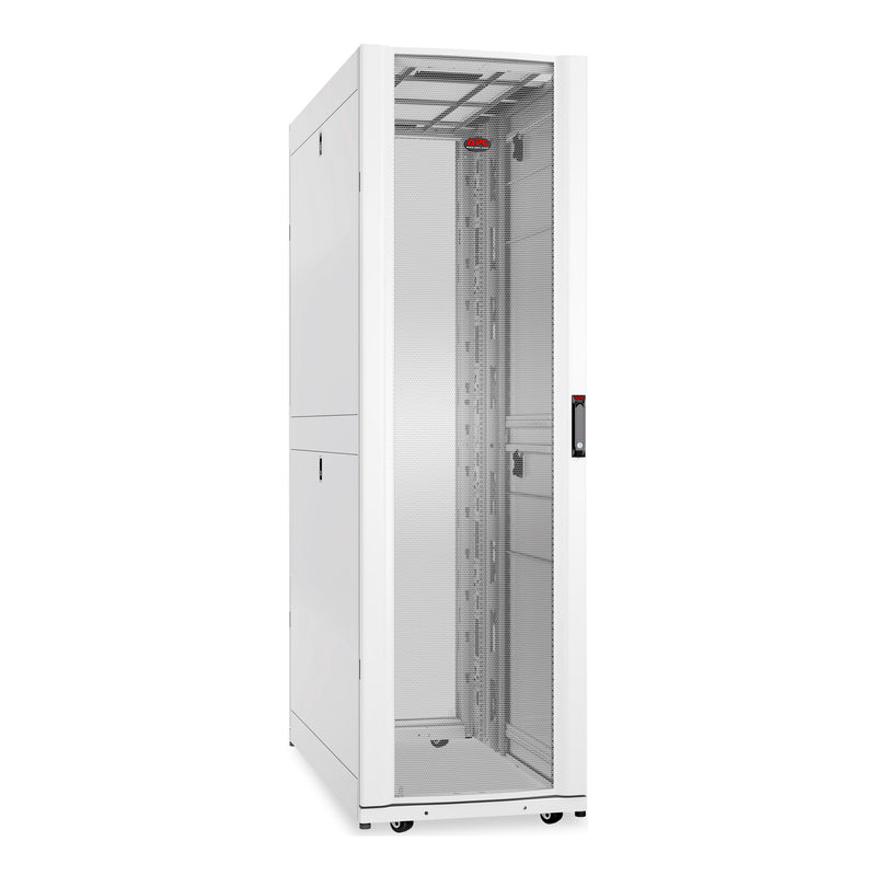 APC NetShelter SX 42U Server Rack Enclosure, 600x1200mm, White [AR3300W]