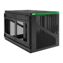 APC NetShelter AR112SM 12U Wall-Mount Rack Enclosure with Side-Mount UPS