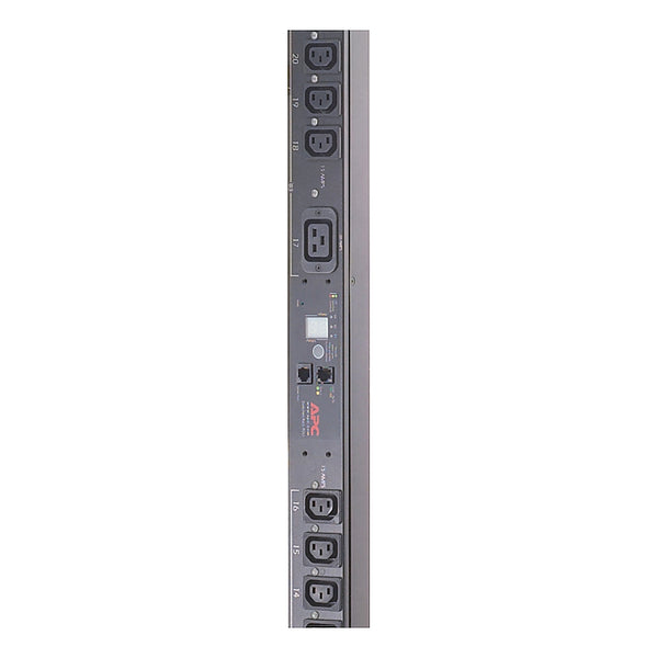 APC Switched Rack PDU, ZeroU, 12.5kW, 208V, (21) C13 & (3) C19 Outlets, 3ft Cord