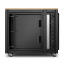 APC NetShelter AR4017A Soundproof 17U Server Rack Enclosure, 120V, Maple Finish, TAA Compliant
